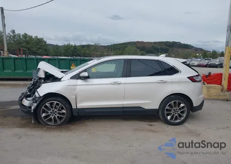 2018 Ford Edge Titanium z USA, uszkodzony, nr VIN 2FMPK4K81JBC43301